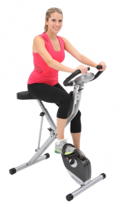 Exerpeutic Folding Magnetic Upright Bike