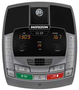 Horizon Fitness EX-59 Elliptical Trainer Console